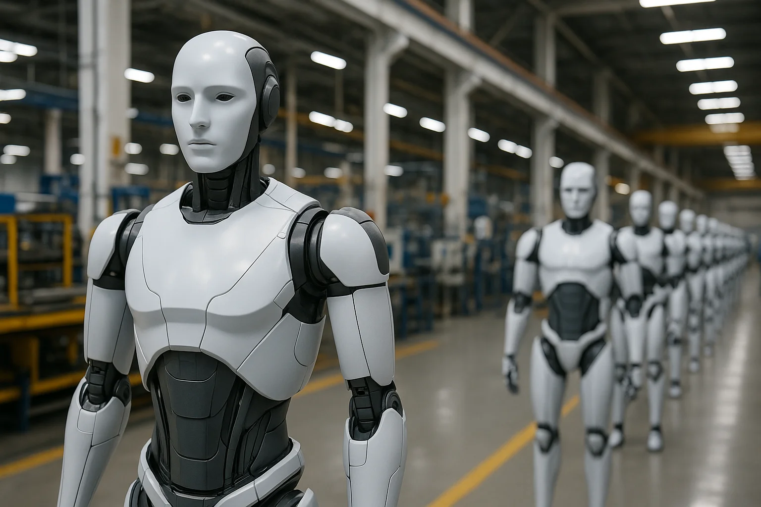 China startet Serienproduktion von humanoiden Robotern – und die Welt staunt