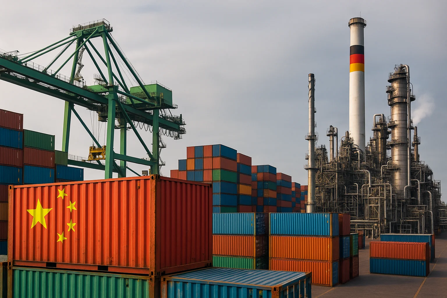 Deutschlands wirtschaftliche Abhängigkeit von China weiter gewachsen