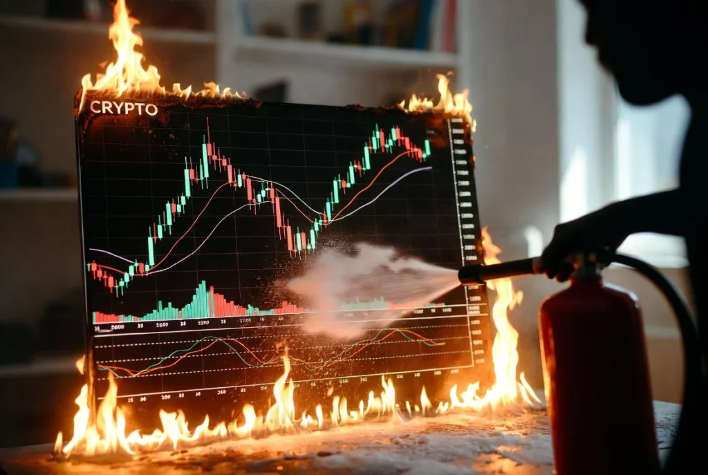 Krypto-Panik? Lyn Alden hält den Feuerlöscher hoch