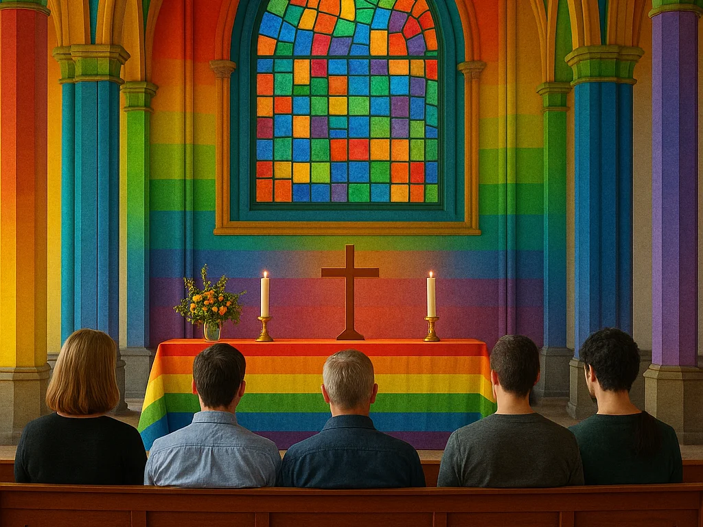 #Polygamie! Berliner Pfarrerin traut vier Männer: „Was sollte Gott dagegen haben?“