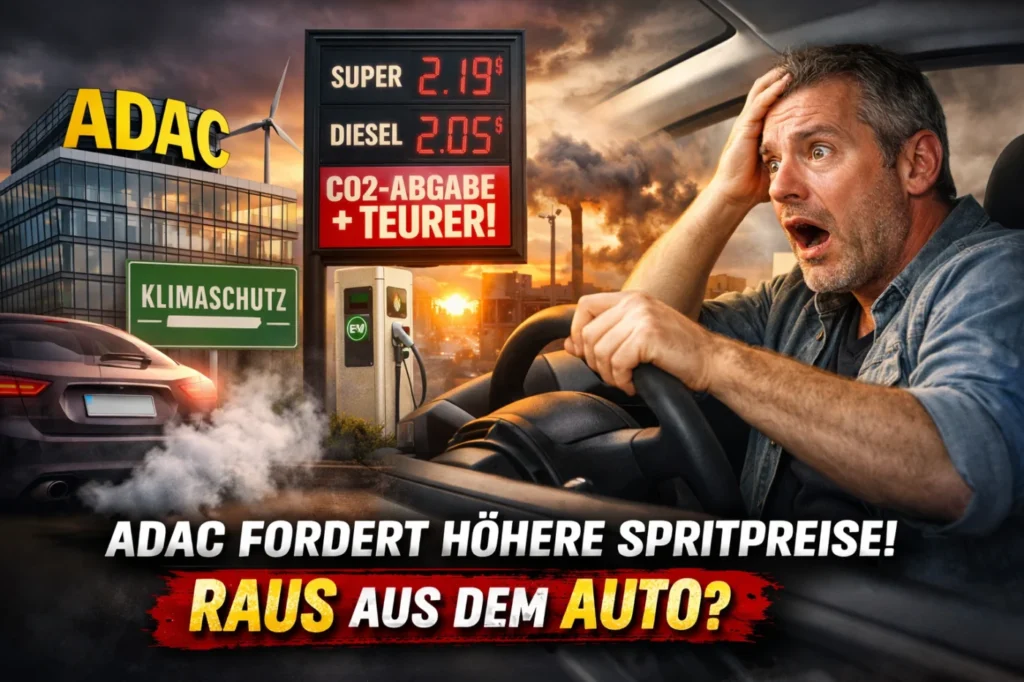 ADAC fordert höhere Spritpreise – sollen Autofahrer bewusst aus dem Auto gedrängt werden?