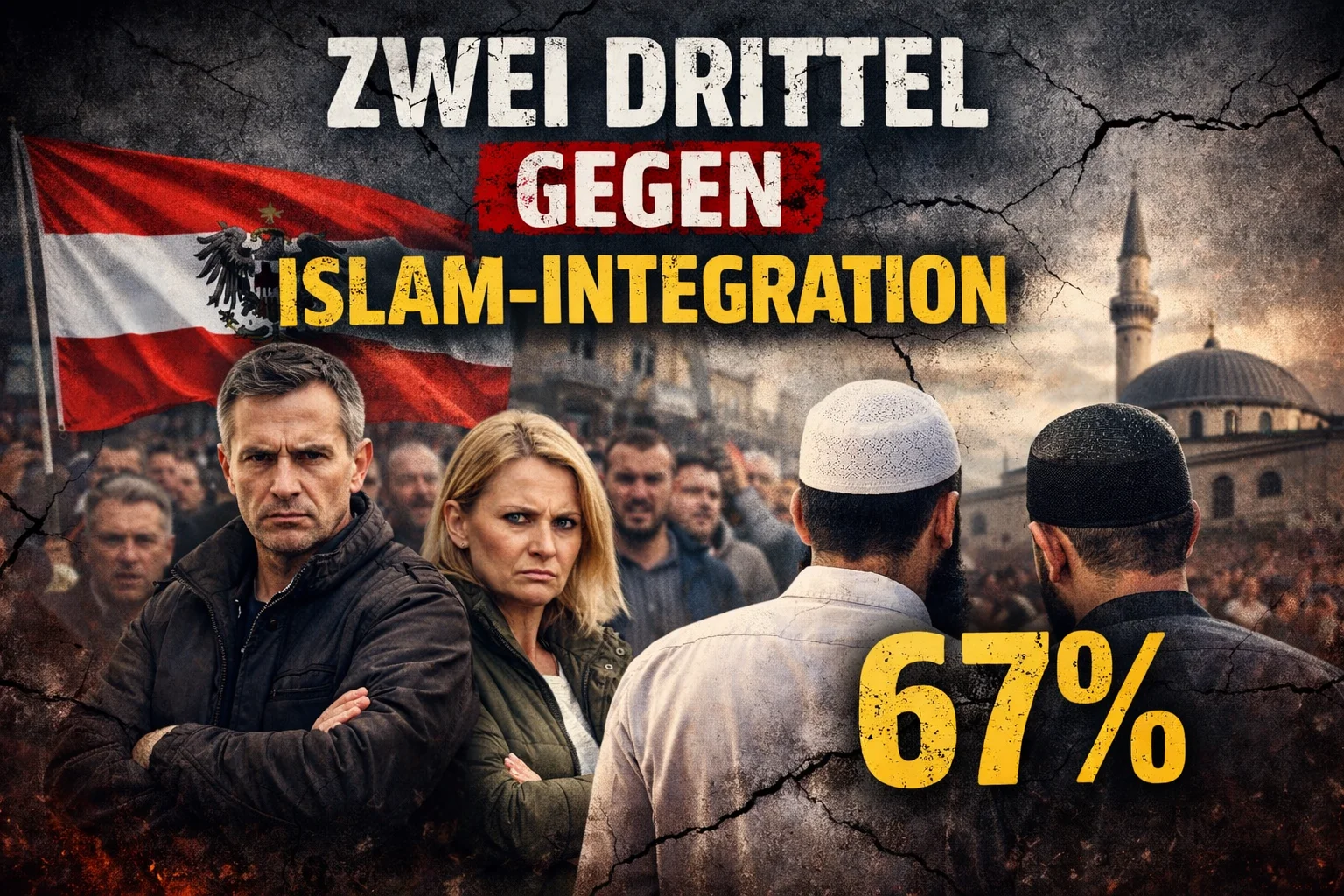 Integrationsbarometer: Zwei Drittel der Österreicher sehen Zusammenleben mit Muslimen als gescheitert