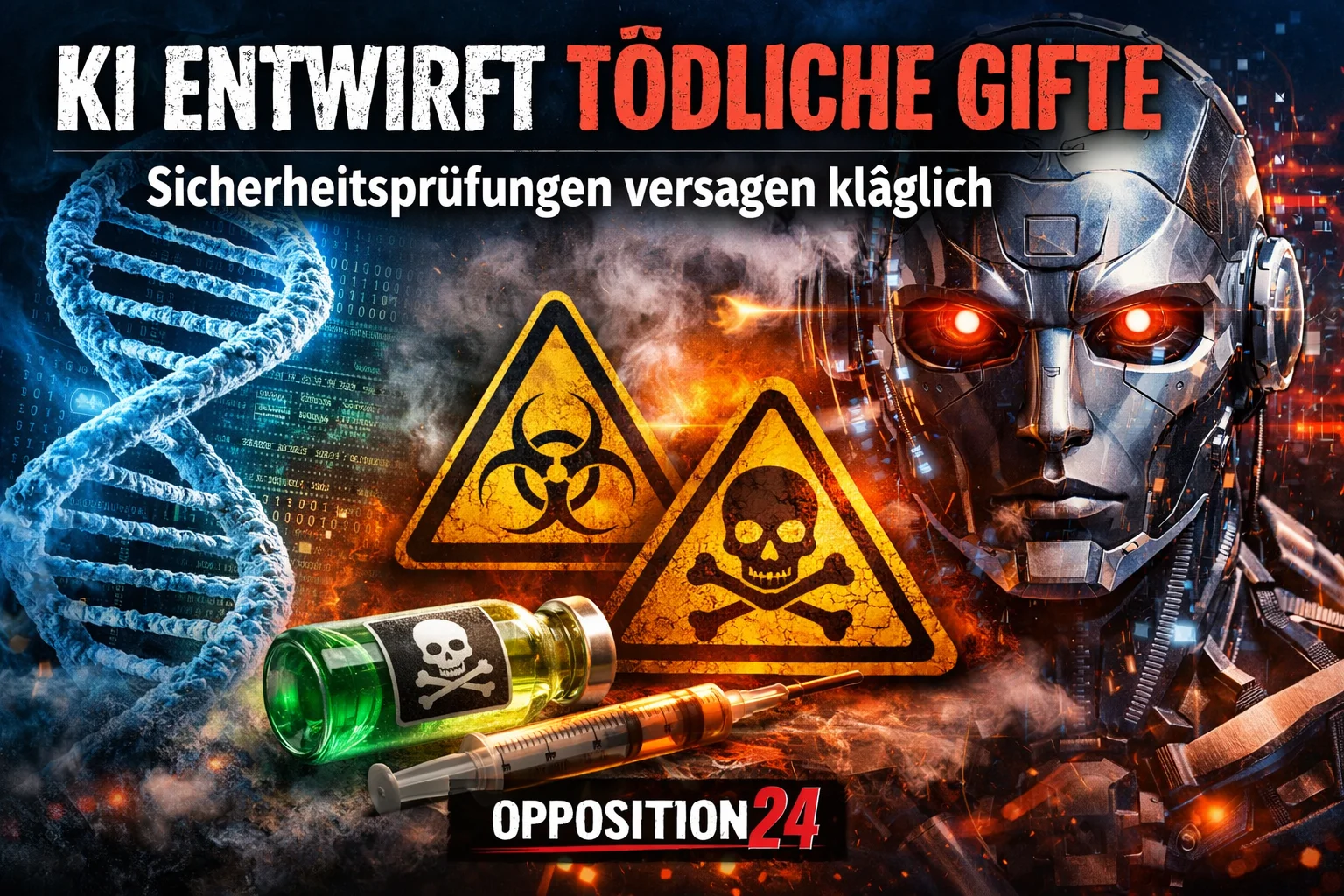 KI entwirft tödliche Gifte – Sicherheitsprüfungen versagen kläglich
