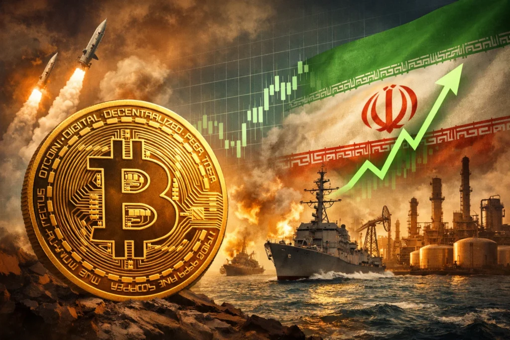 Bitcoin steigt wegen Iran-Krise: Digitales Gold in geopolitischen Zeiten?