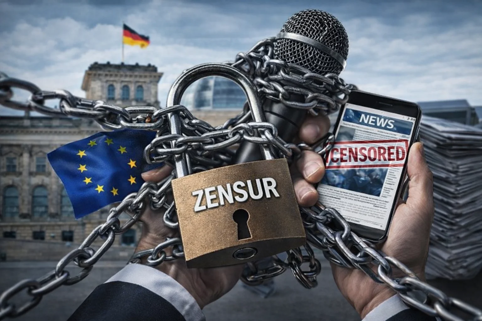 Bundesregierung bringt Zensurgesetz auf den Weg – Angriff auf freie Medien und Opposition