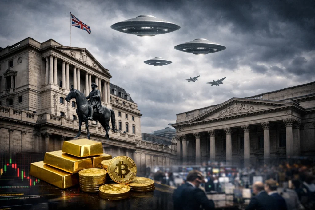 Ex-Bank-of-England-Analystin warnt: Alien-Enthüllung könnte Finanzsystem sprengen!