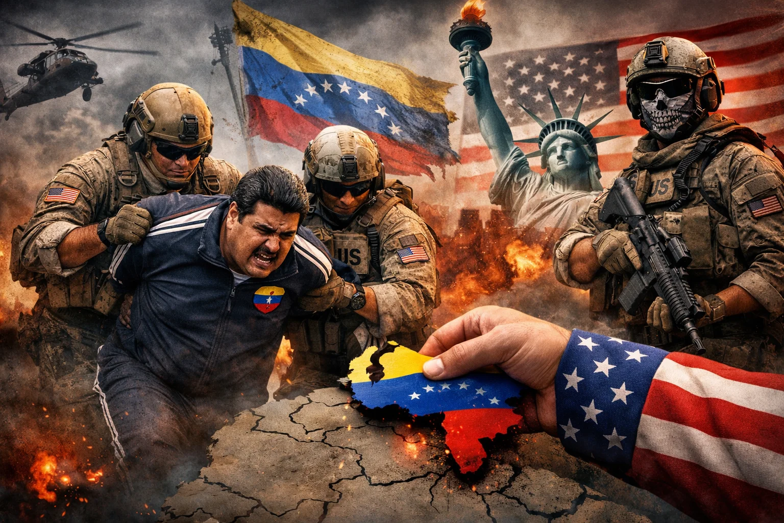 US-Entführung als „Rechtsstaatlichkeit“? Wie sich „alternative“ Medien zur Hilfstruppe Washingtons machen