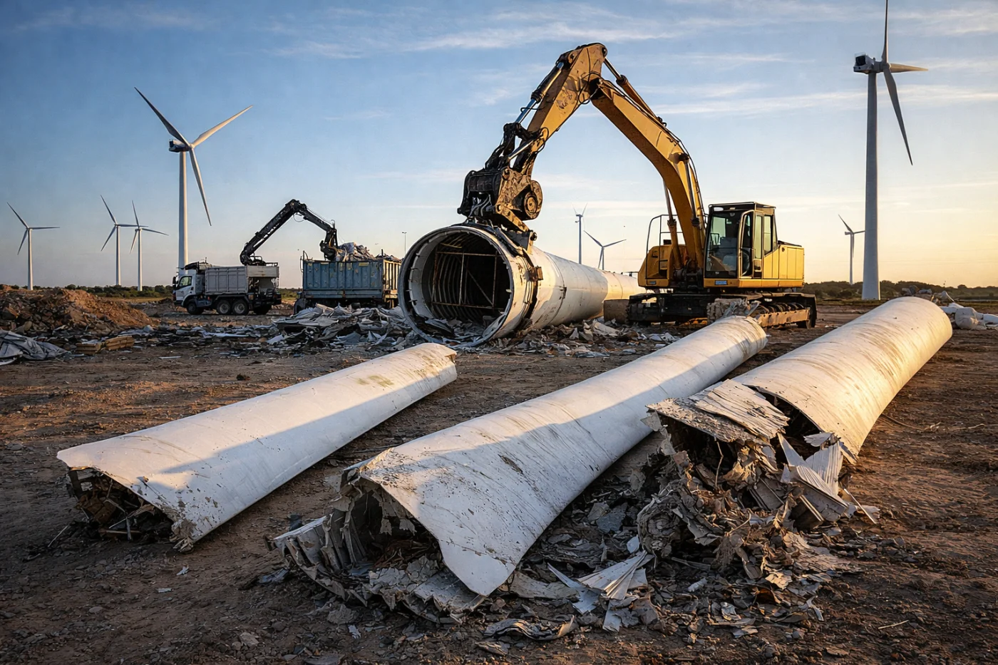 Windrad-Wahnsinn entlarvt: Tausende Anlagen werden abgerissen – Hunderttausende Tonnen Giftmüll bleiben zurück