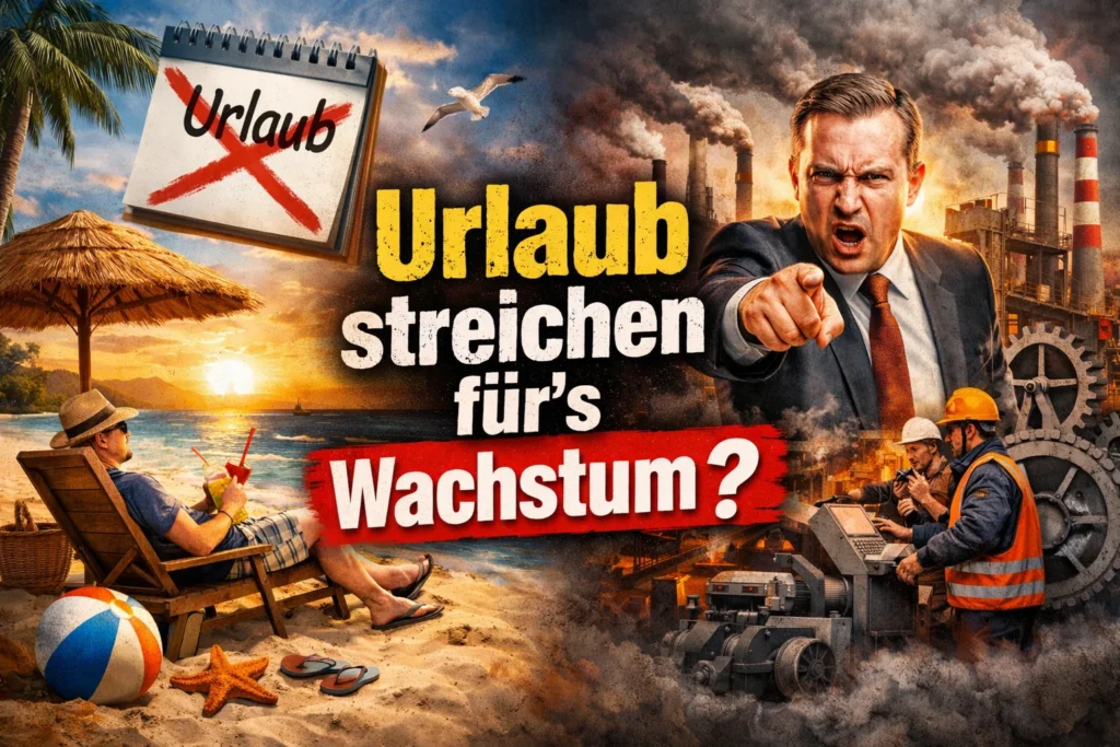 Urlaub streichen fürs Wachstum? Bayerns Wirtschaftsverband dreht am Rad
