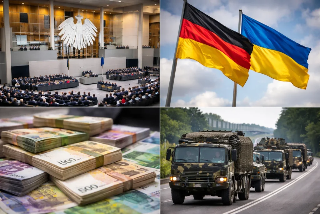 Wer hätte das gedacht? Deutschland zahlt mit neun Milliarden Löwenanteil für die Ukraine
