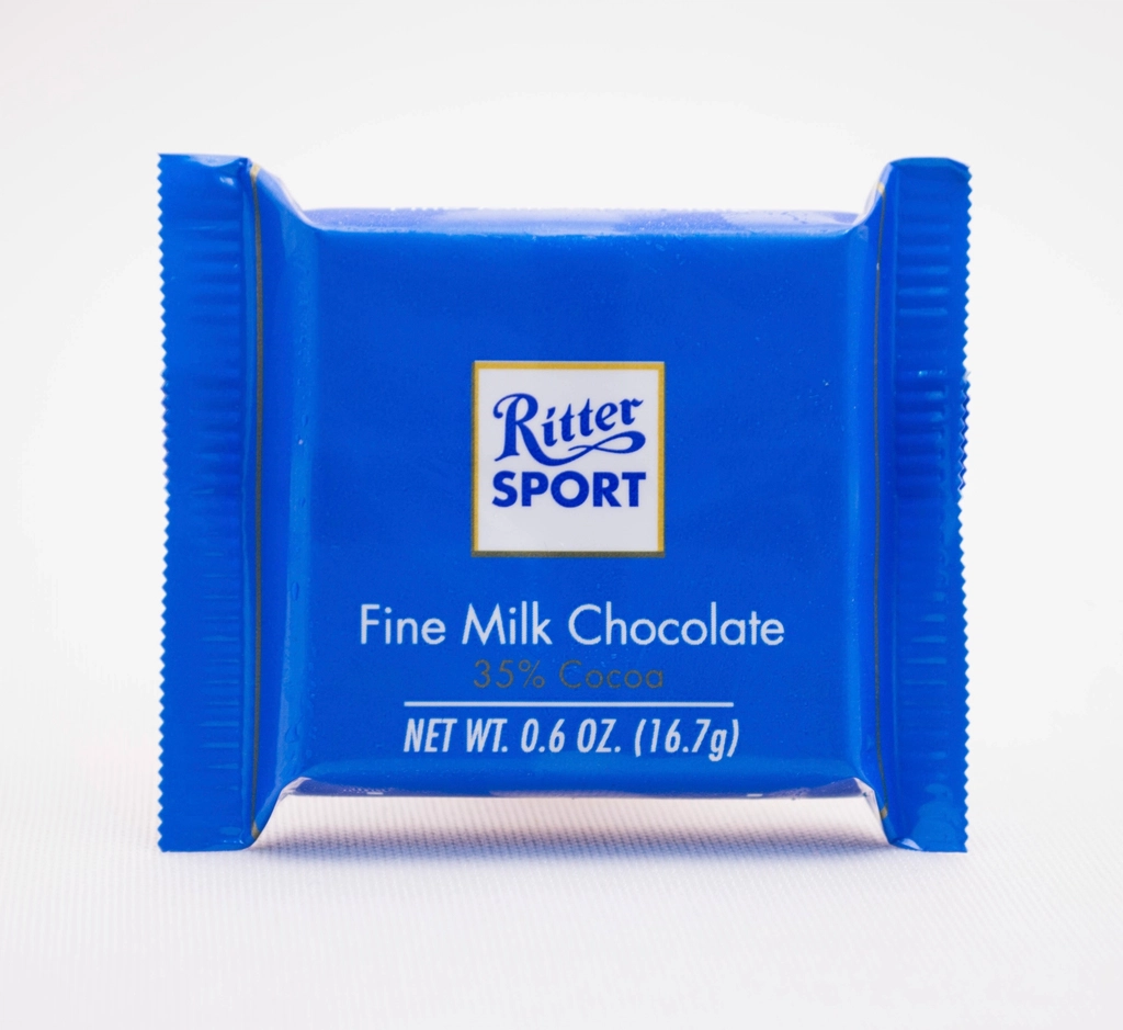 Ritter Sport, milk chocolate bar