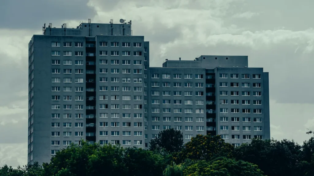high rise residential building in berlin