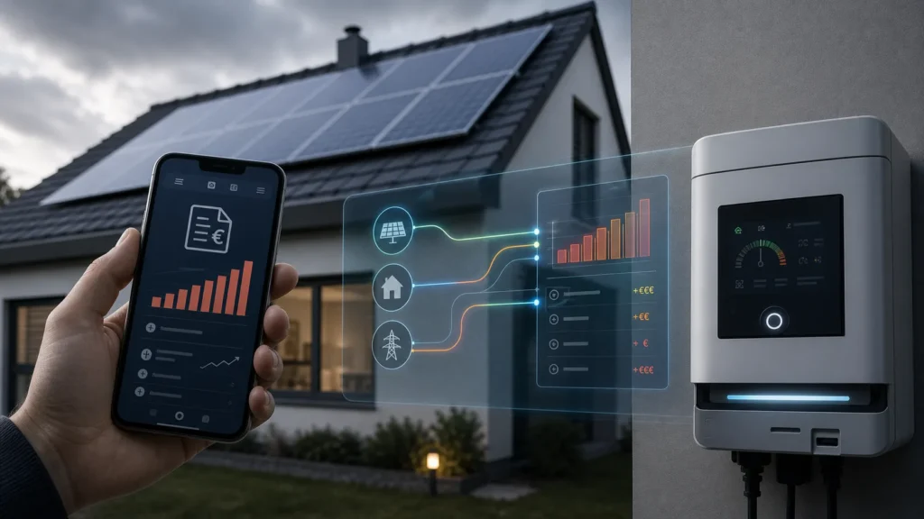 Symbolbild zu Solaranlage, Smartmeter und steigenden Netzentgelten