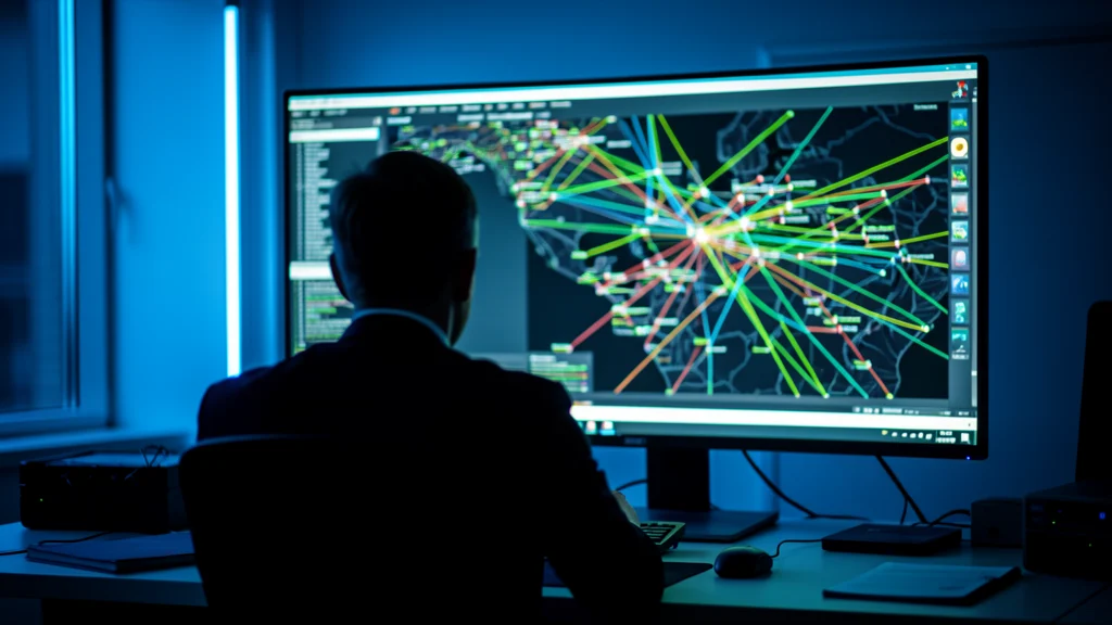 Symbolbild zu staatlicher Datenanalyse, Polizei und Überwachungssoftware