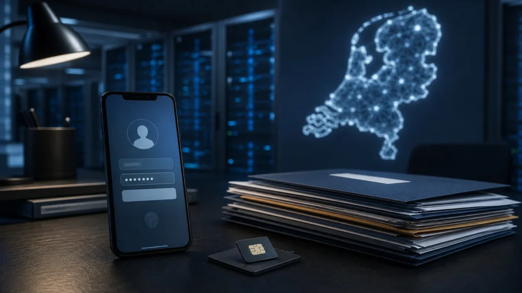 Symbolbild zu digitaler Identität und niederländischer Staatsinfrastruktur