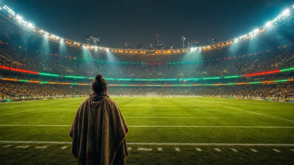 WM im „Tempel des Fußballs“: Schamane sieht dunkle Energien hinter dem Mega-Event