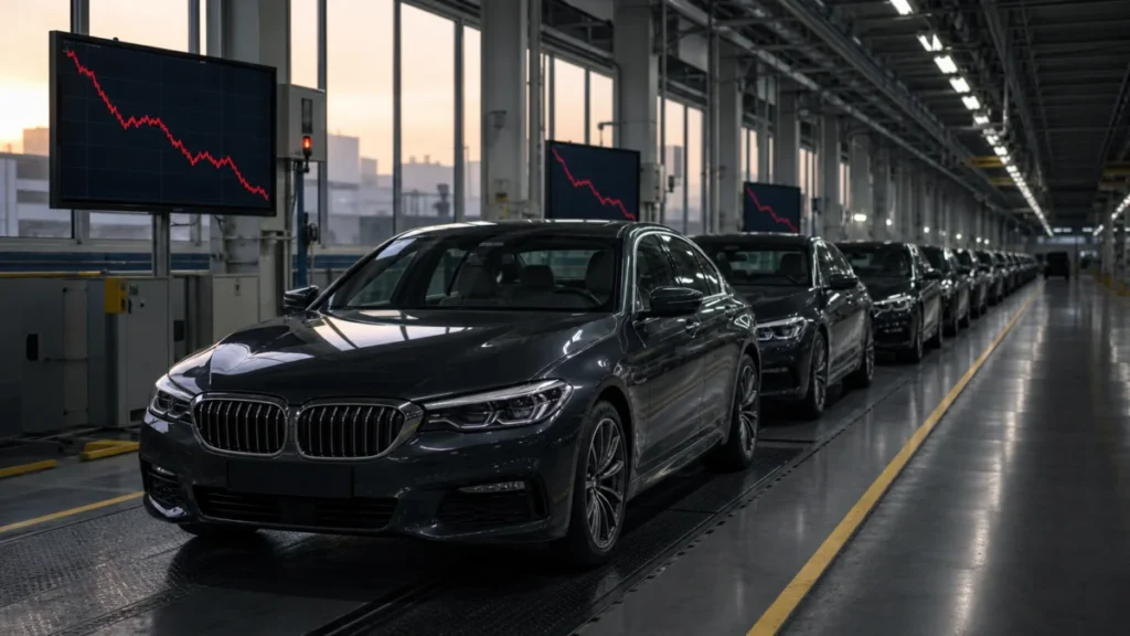 BMW-Gewinn bricht um 35 Prozent ein – jetzt rutscht auch der letzte deutsche Autoriese ab
