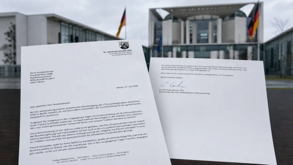 CDU-Fraktion brüskiert Merz: Besuch im Kanzleramt abgesagt