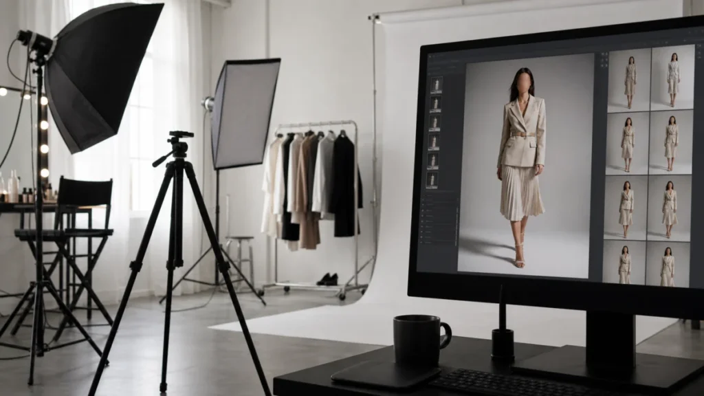 Model, Fotograf, Studio: Wie KI ganze Modeproduktionen überflüssig macht