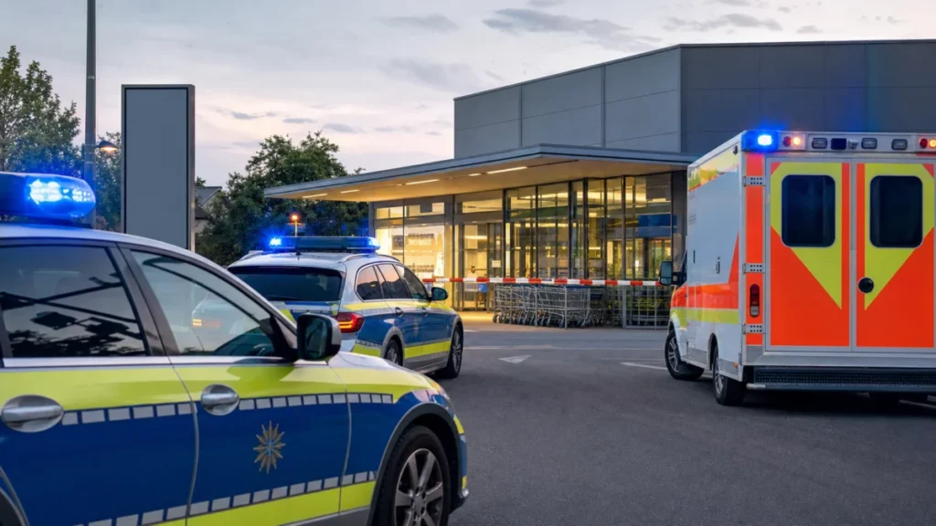 Rüsselsheim: Messerangriff in Netto-Filiale – zwei Menschen verletzt