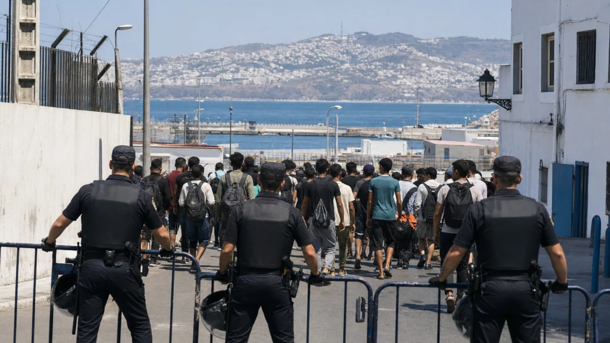Ceuta bleibt unter Druck: Migranten warten auf Weiterfahrt in die EU