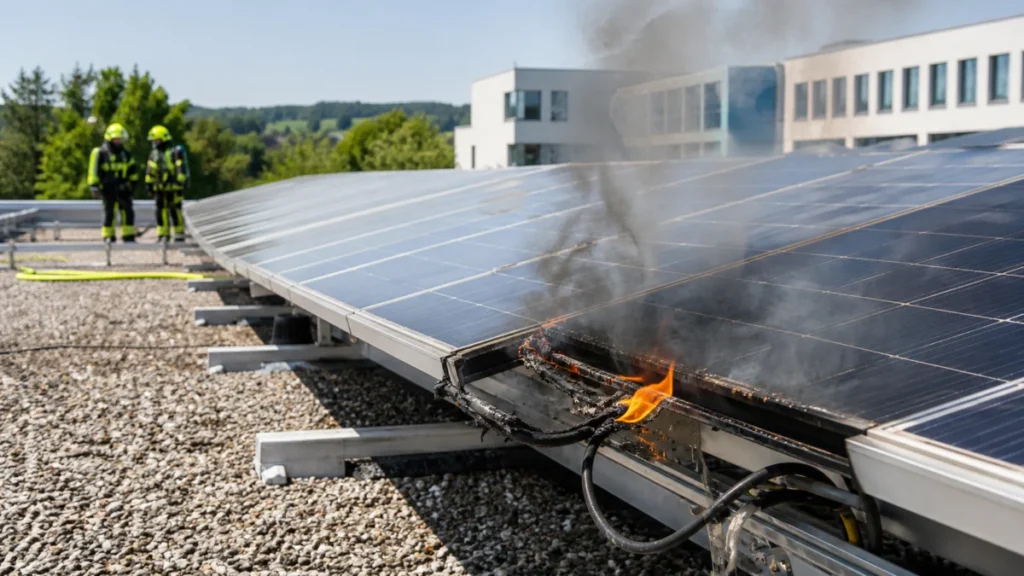Die schmutzige Rechnung der Energiewende: Solarbrände, Asbest und Windrad-Schrott
