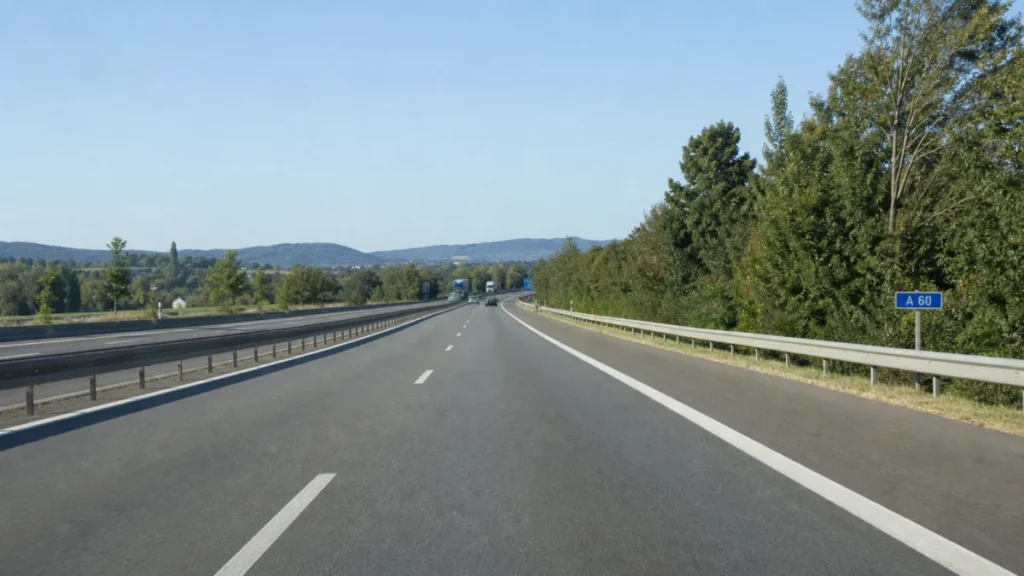 Fußgänger auf der Autobahn: Hochzeitskorso mit kurdischen Fahnen blockiert A643 und A60