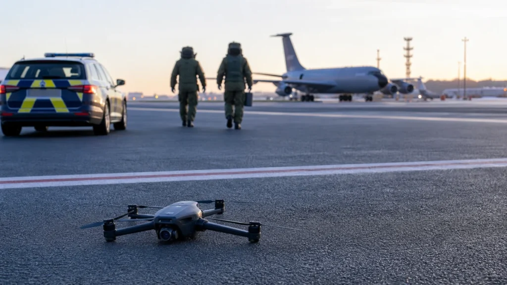 Bundesanwaltschaft: Sprengdrohne am Flughafen Leipzig sollte Explosion auslösen