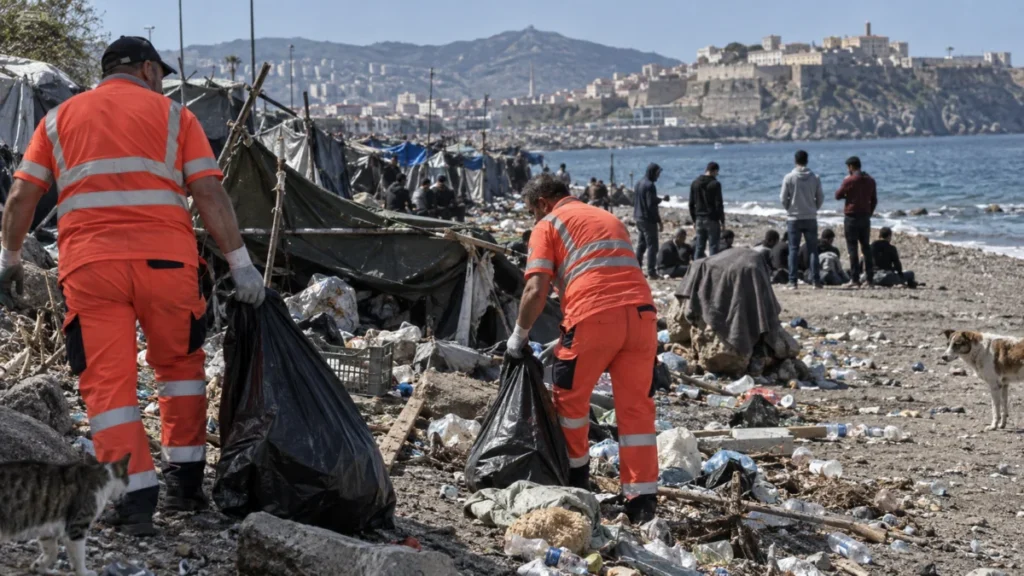 Ceuta: Reinigungskräfte berichten von Drohungen und getöteten Tieren im Migrantenlager