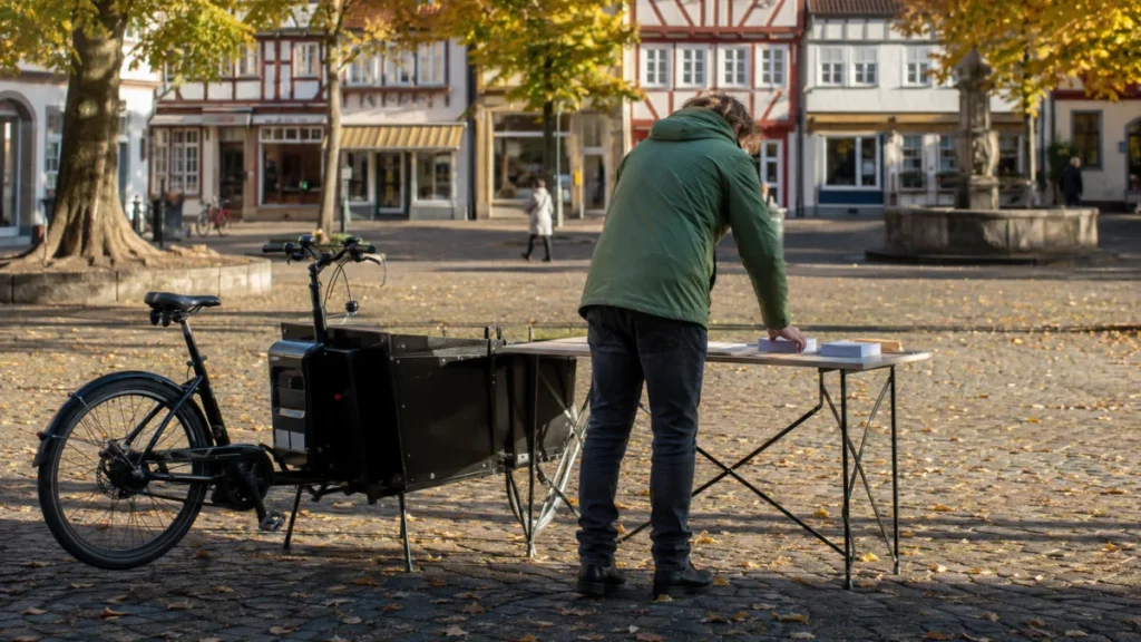 Es ist Herbst: Die grünen Erntehelfer rücken aus